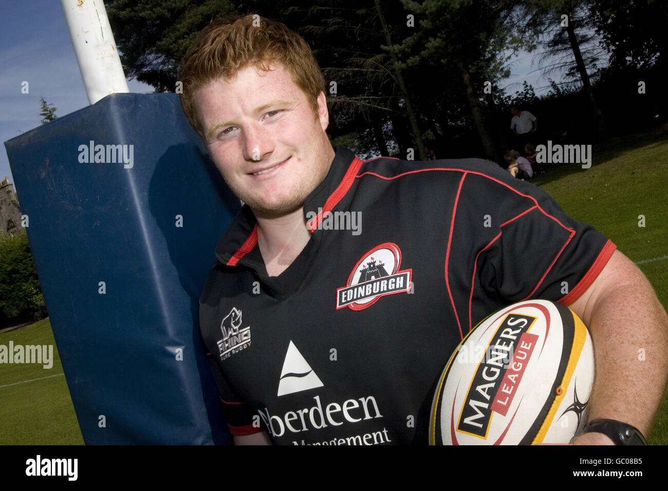 Kyle Traynor during the Edinburgh Rugby Summer Festival at St Andrews  University, St Andrews Stock Photo - Alamy