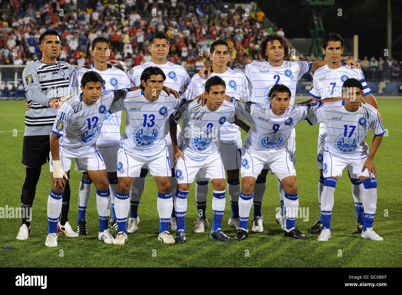 Soccer CONCACAF Gold Cup 2009 Group A El Salvador v Jamaica FIU Stadium. El Salvador