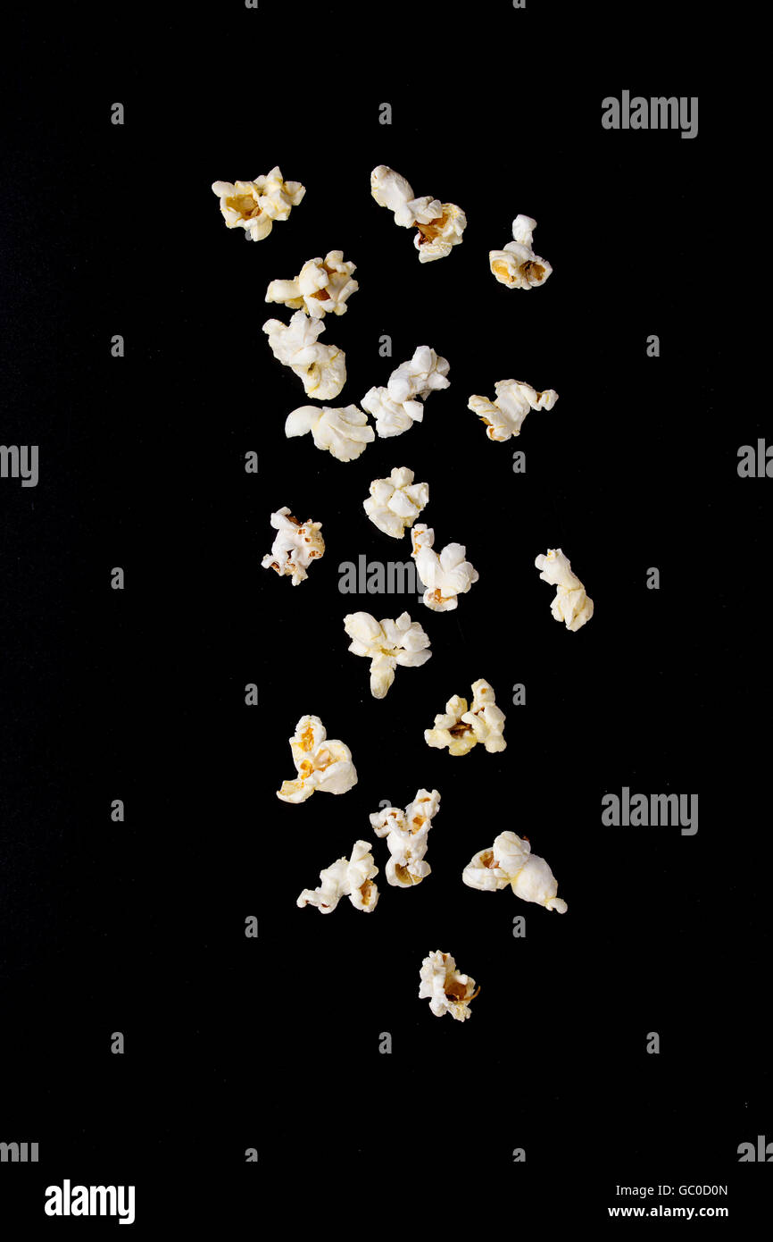 Prepared salted popcorn Stock Photo Alamy