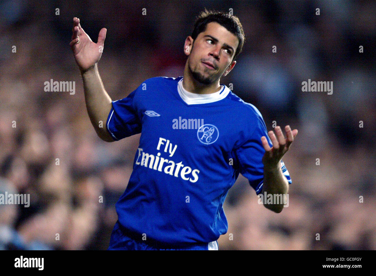 Soccer - Carling Cup - Third Round - Chelsea v West Ham United. Mateja Kezman, Chelsea Stock Photo
