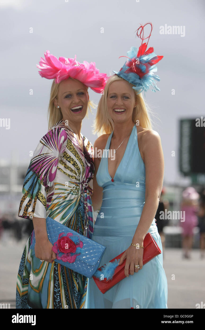 Horse Racing Galway Summer Festival Day Four Galway Stock Photo