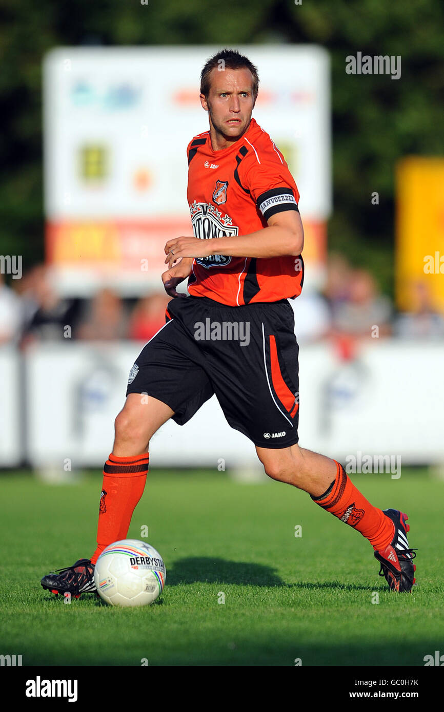 Soccer - DHM tournament - Helders Elftal v FC Volendam - De Streepjesberg - Den Helder. Paul de Lange, FC Volendam Stock Photo