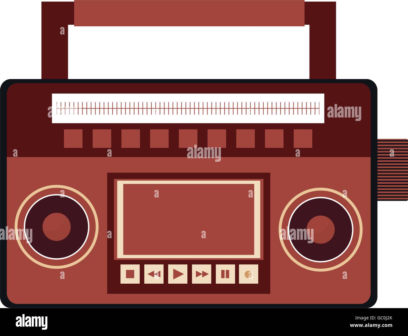 classic boom box icon Stock Vector Image & Art Alamy