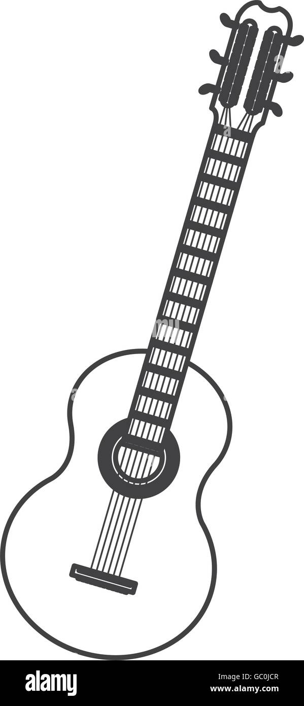 acoustic guitar icon Stock Vector Image & Art - Alamy