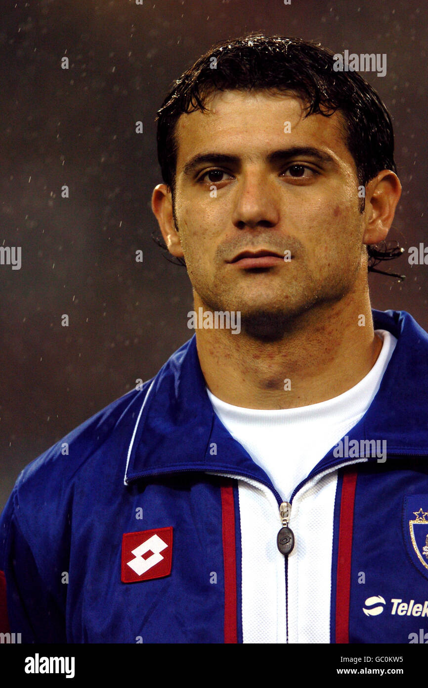 Maillot De Foot Serbie-Monténégro 2006 - Dejan Stankovic - Taille L - Marque Loto - Occasion Bon État