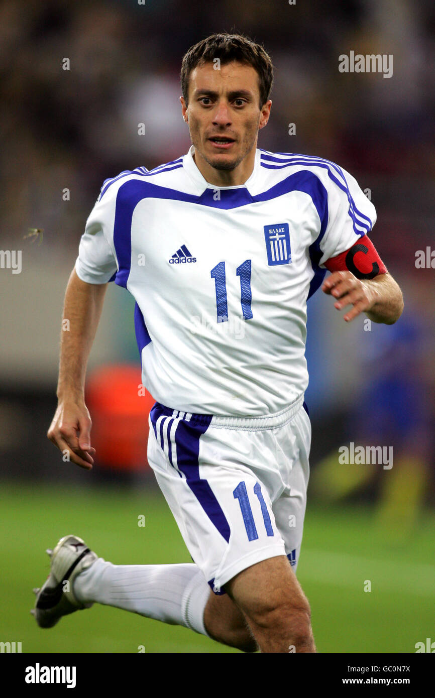Soccer Fifa World Cup 06 Qualifier Group Two Greece V Kazakhstan Stock Photo Alamy
