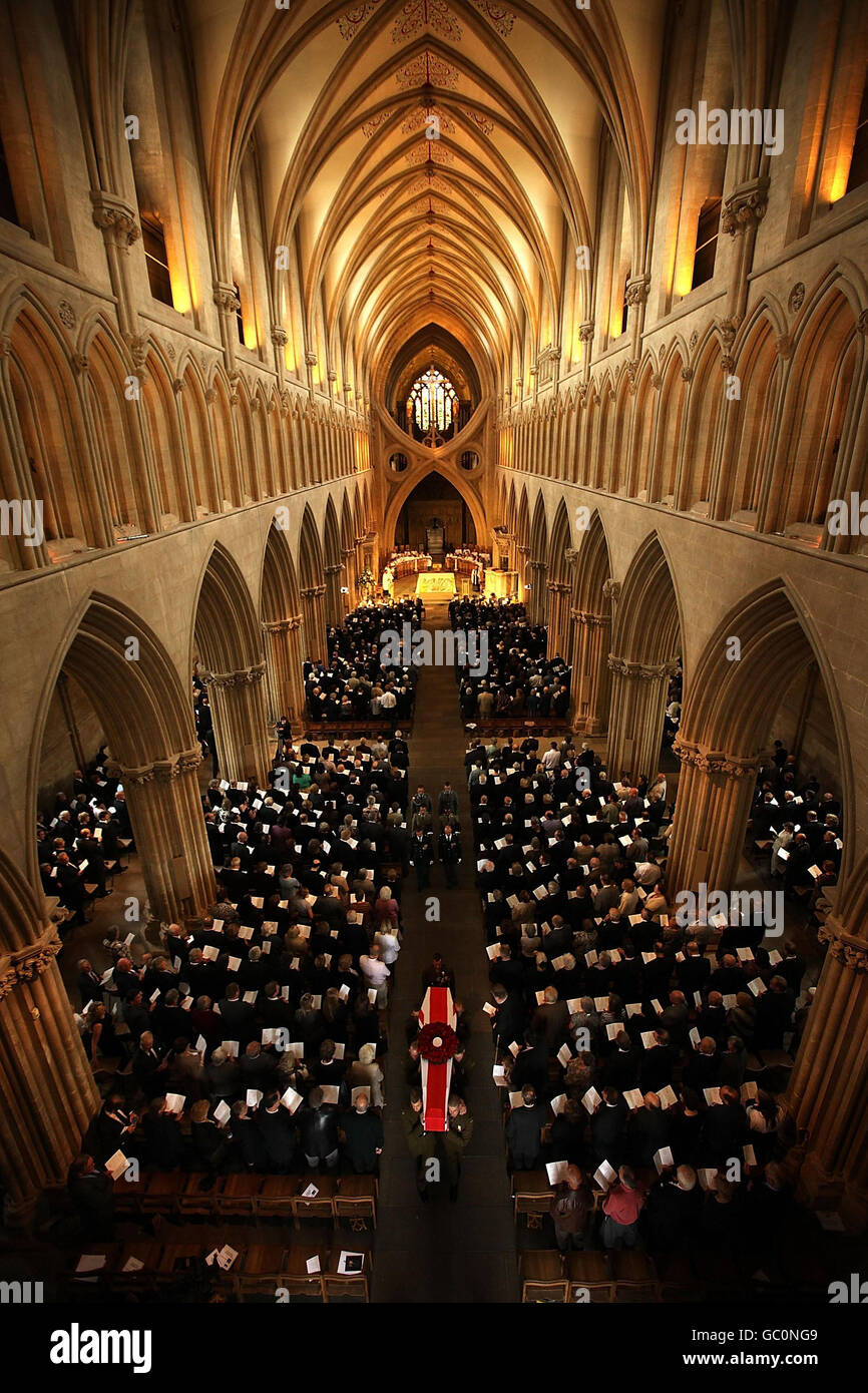 Harry Patch funeral Stock Photo