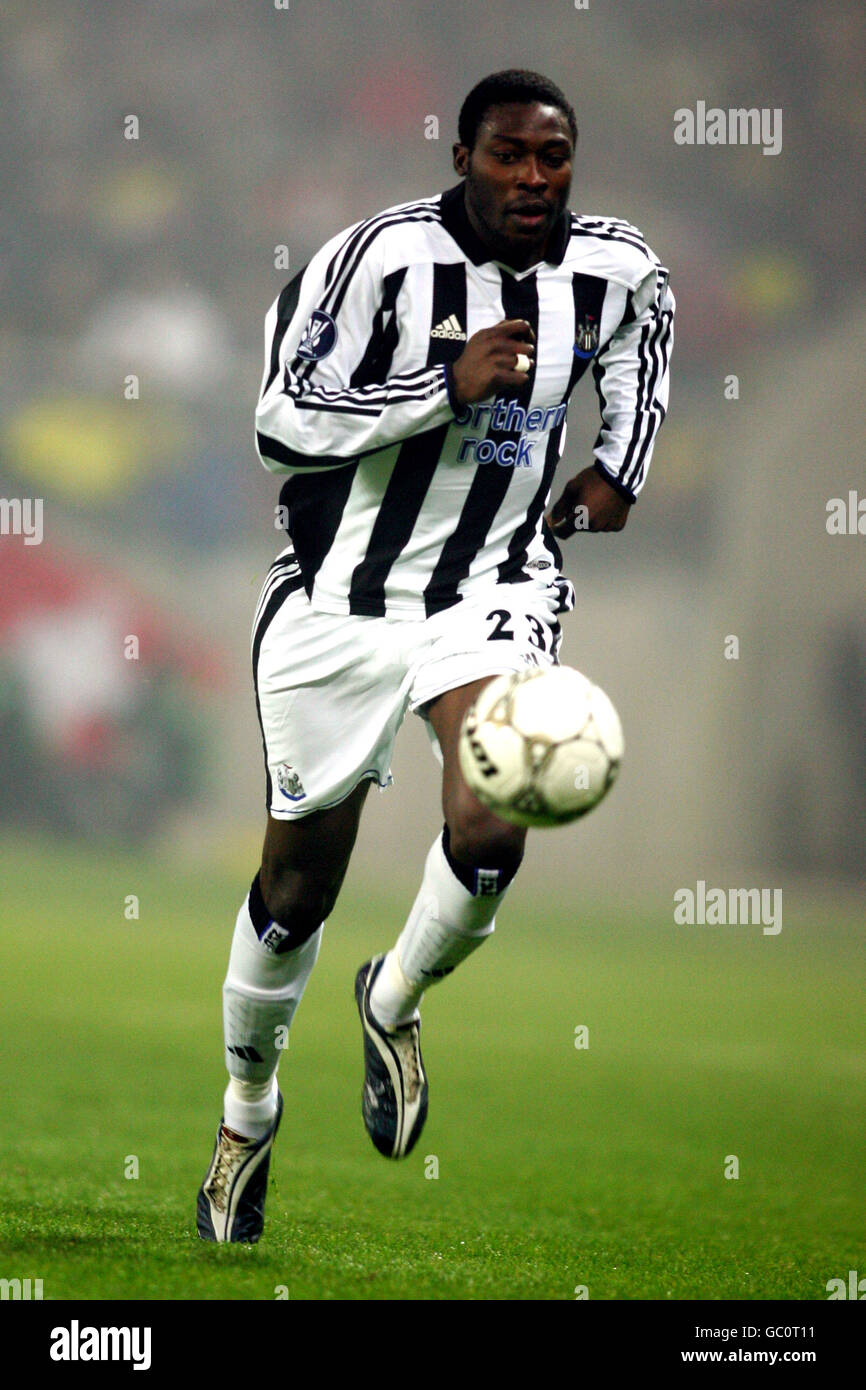 Fanion Newcastle United FC Sochaux UEFA Cup 2004-05 - Wimpel Pennant