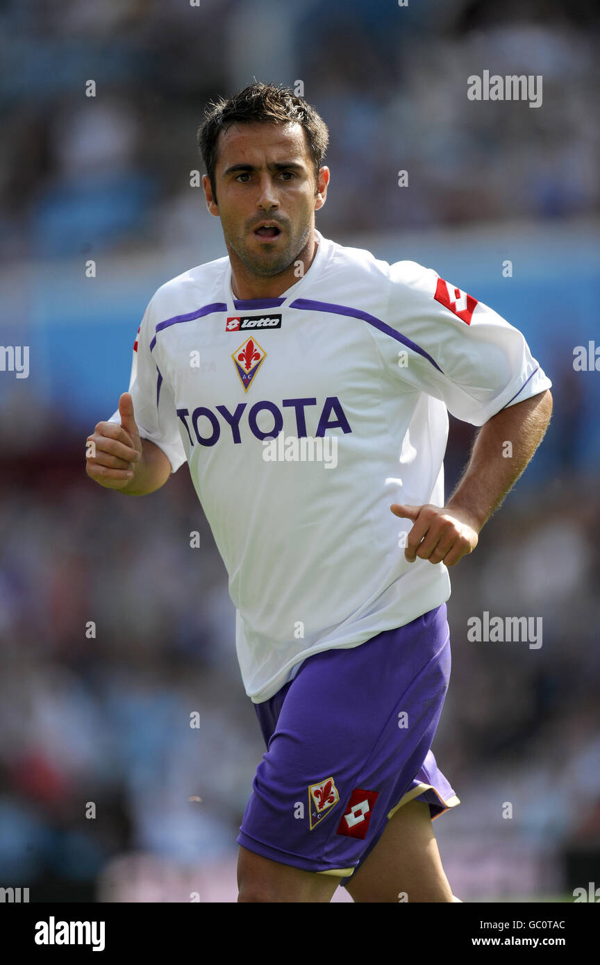 Soccer - Pre Season Friendly - Aston Villa v Fiorentina - Villa Park Stock Photo