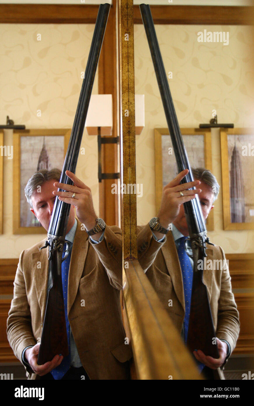 Fine, Modern and Vintage Sporting Guns auction preview Stock Photo