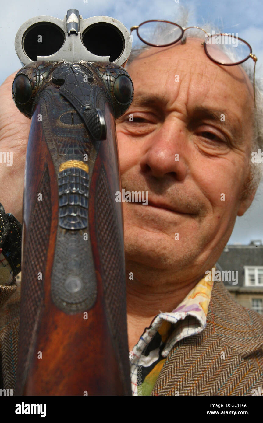 Fine, Modern and Vintage Sporting Guns auction preview Stock Photo