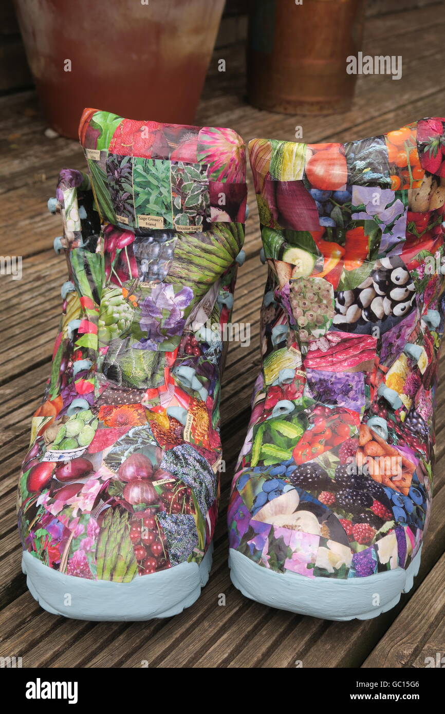 Decorated Boots Stock Photos Decorated Boots Stock Images Alamy