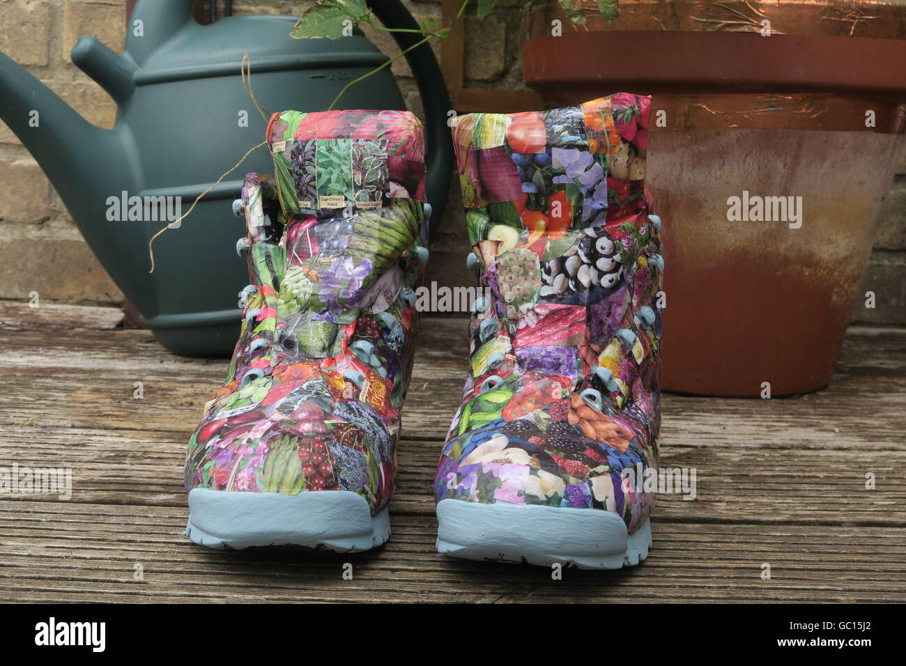 Decorated Boots Stock Photos Decorated Boots Stock Images Alamy