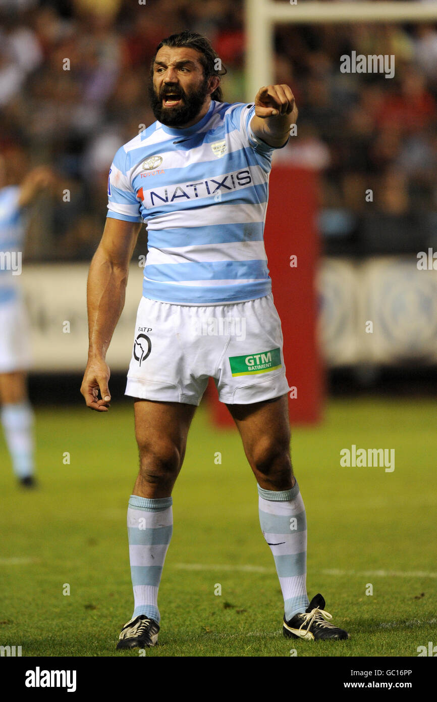 Echarpe Rugby 1/2 Finale 2014 - Toulon / Racing Metro 92 - France - TBE