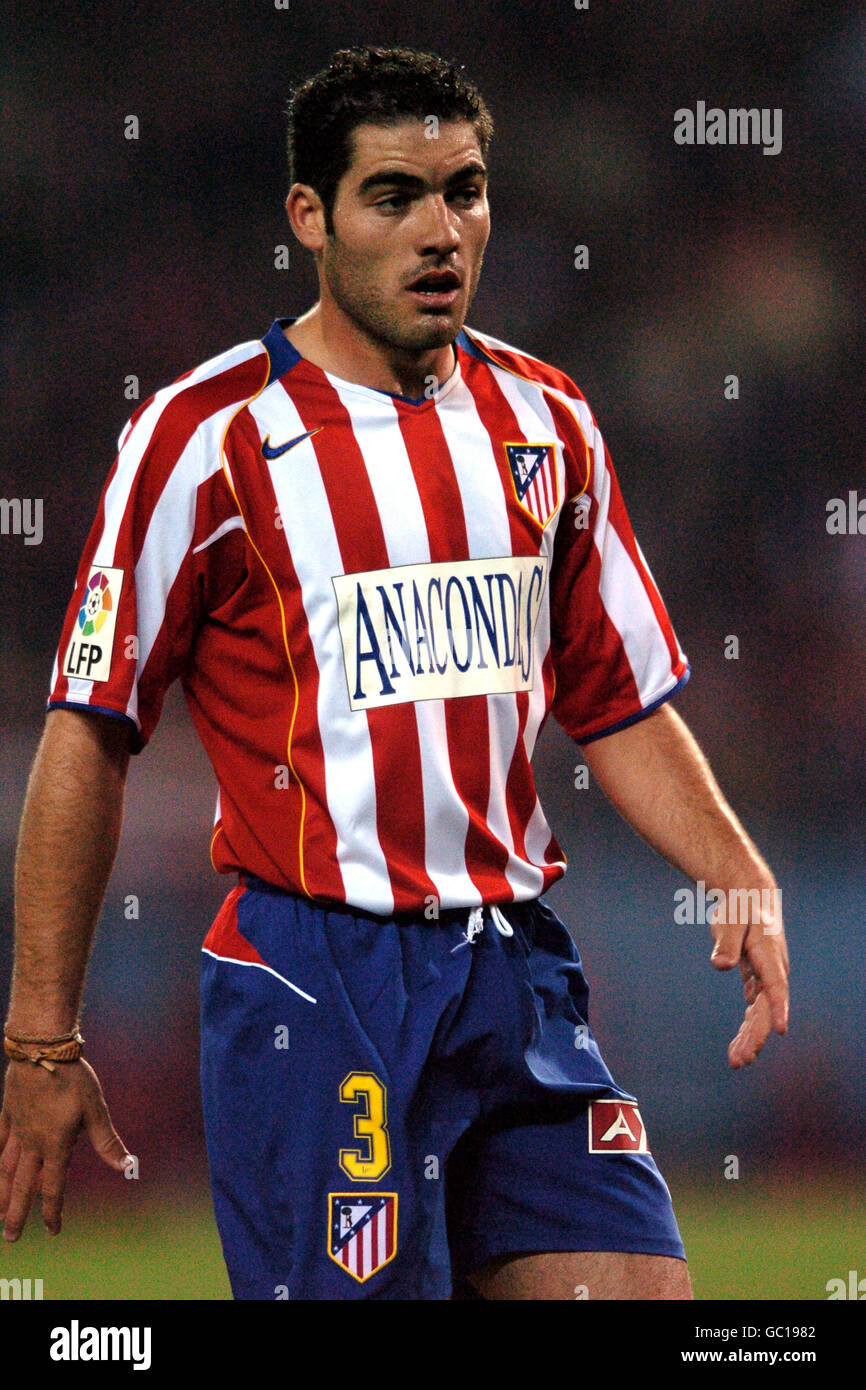Spanish Soccer Primera Liga Atletico Madrid V Numancia Stock Photo Alamy
