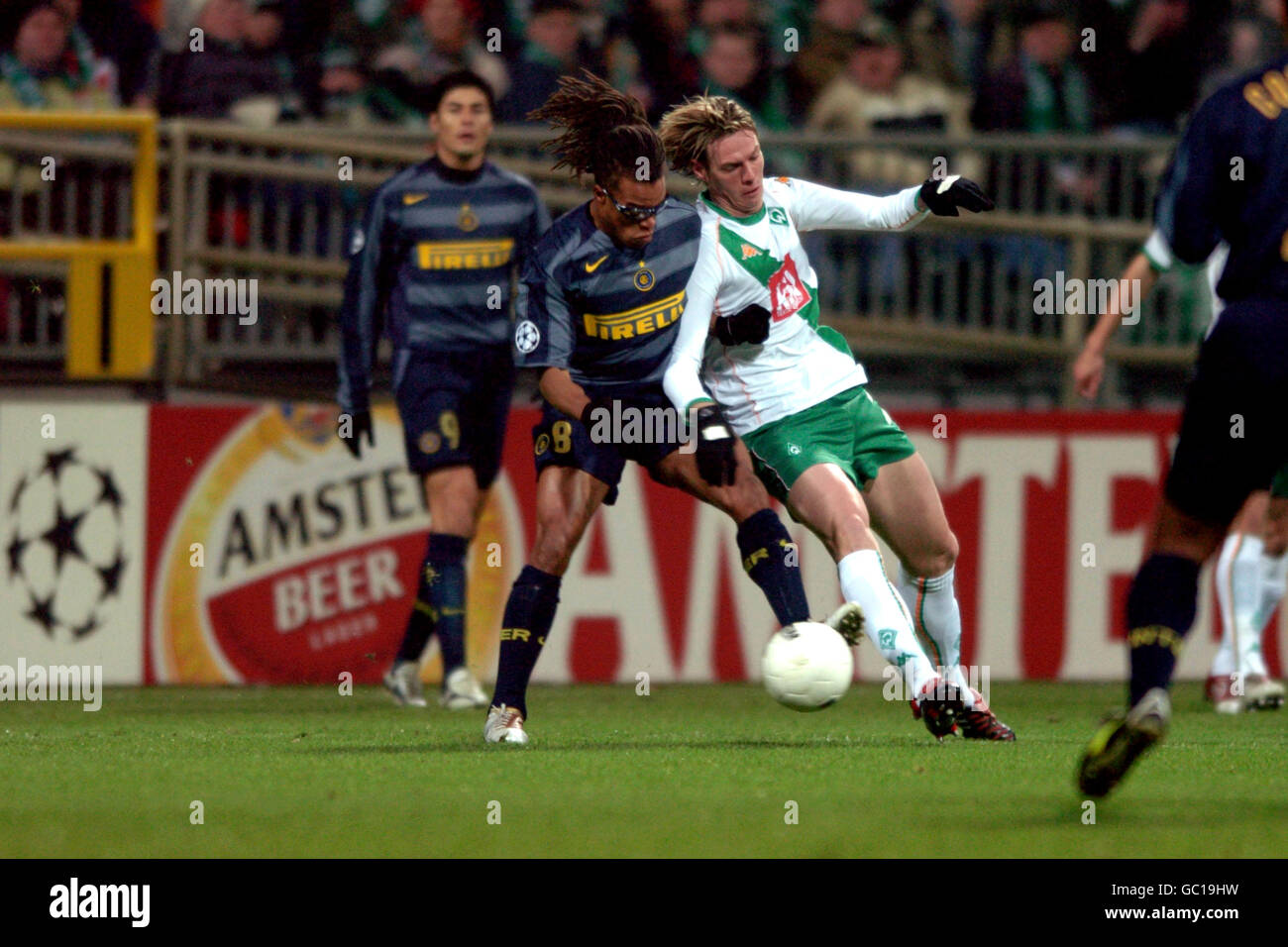 Soccer - UEFA Champions League - Group G - Werder Bremen v Inter Milan Stock Photo