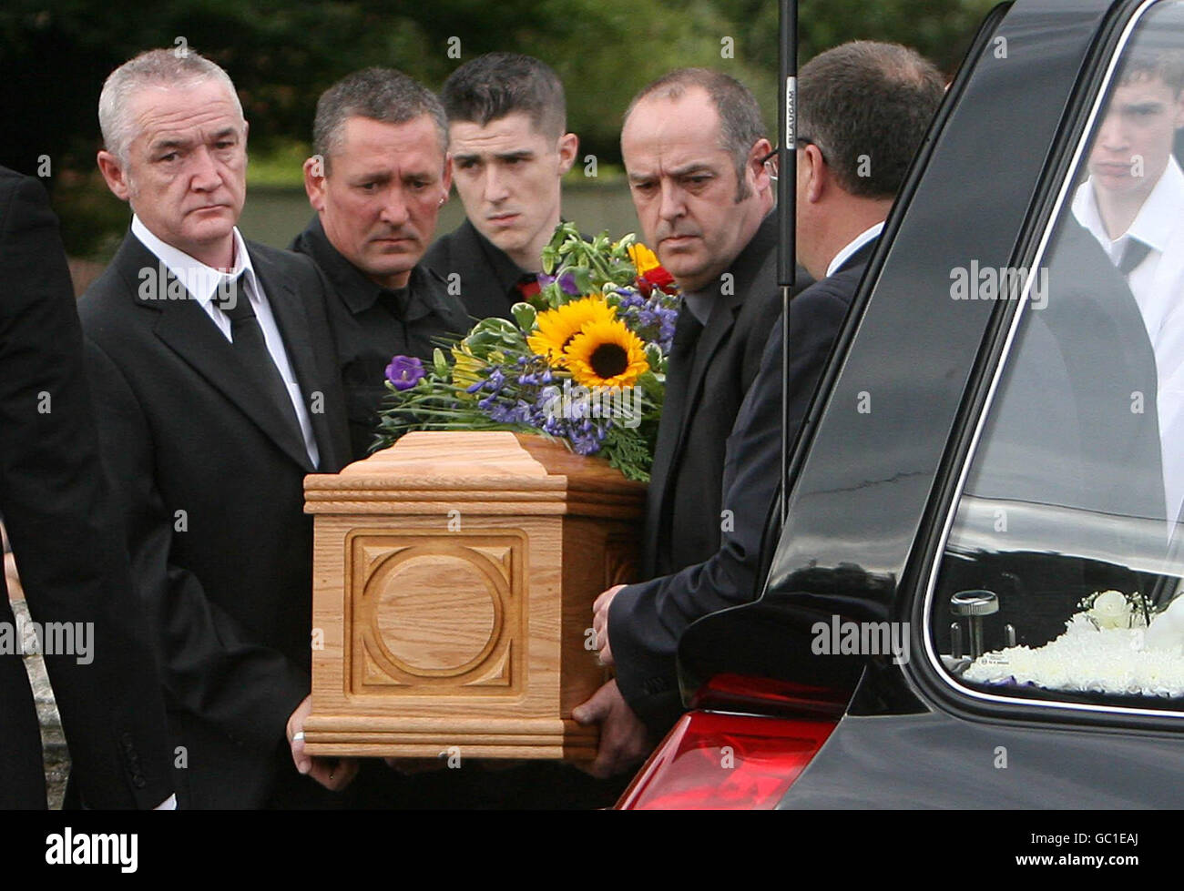 Shane Clancy funeral Stock Photo Alamy