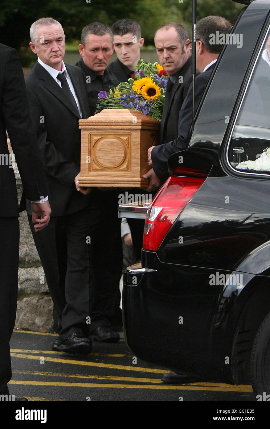 Shane Clancy funeral Stock Photo Alamy