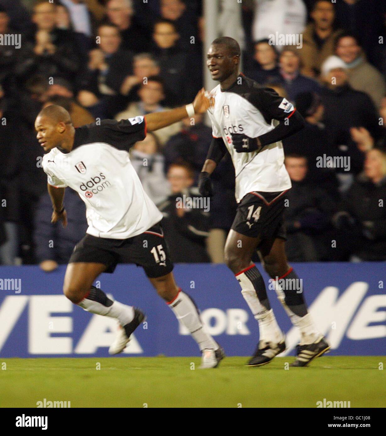 Senegal's Papa Bouba Diop celebrates scoring against France Stock Photo -  Alamy