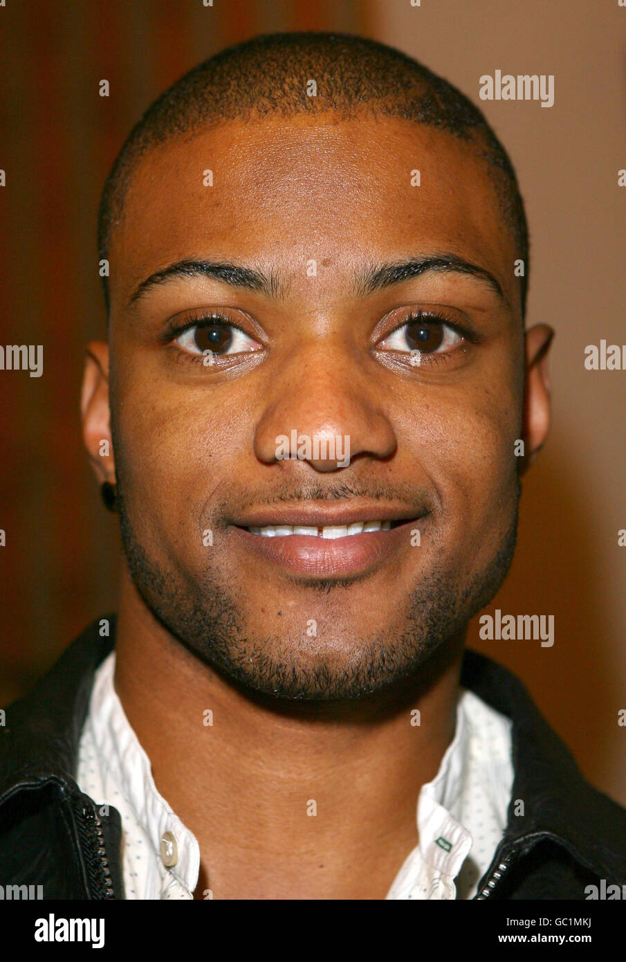 Jonathan 'JB' Gill of JLS attends the recording of Grease, The School Musical at The Novello Theatre in central London. Stock Photo