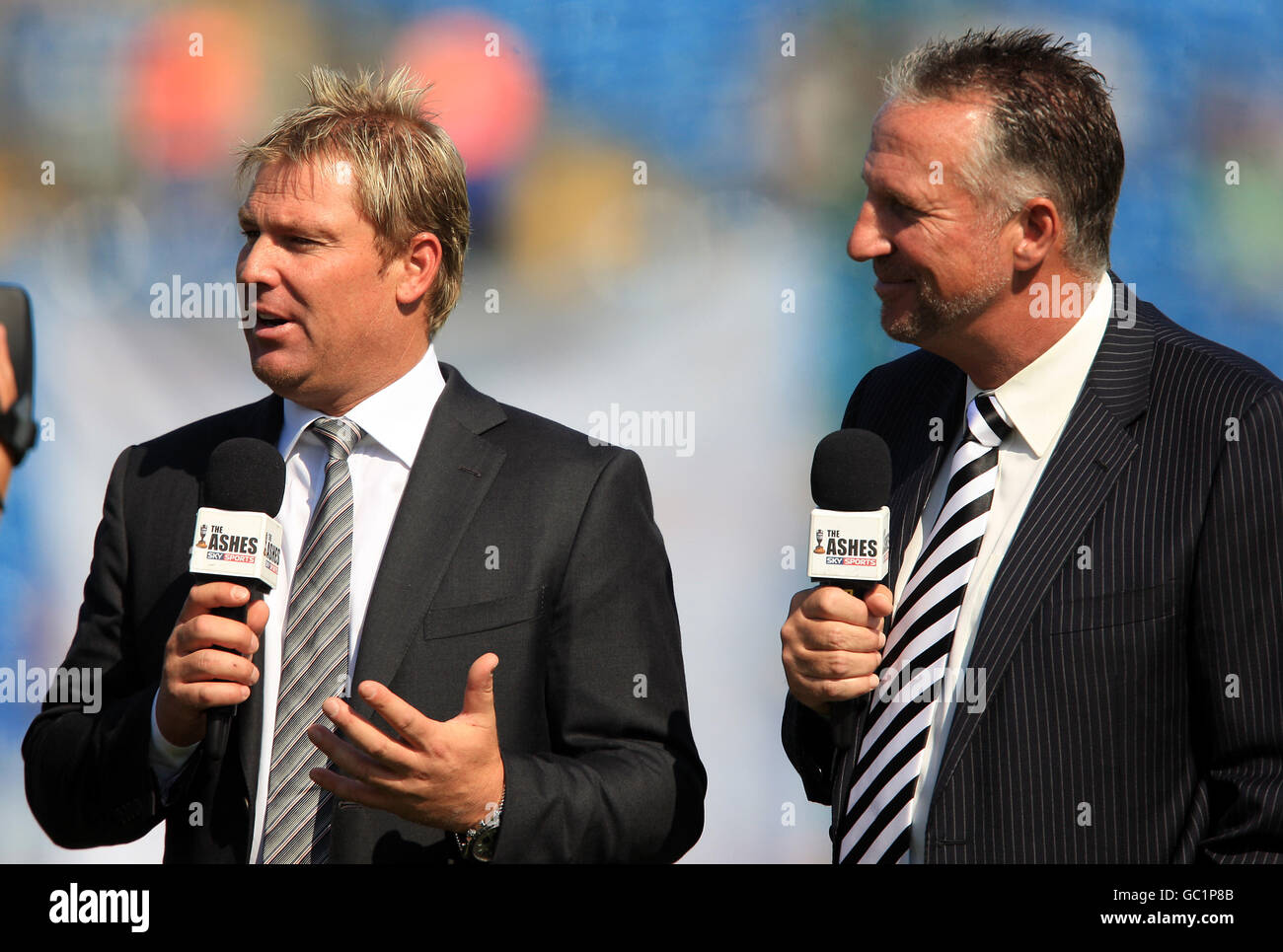 Former Australian spin bowler and Sky Sports commentator Shane Warne
