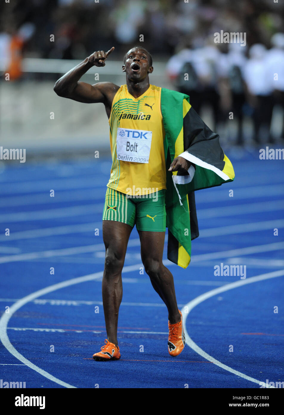 Athletics - IAAF World Athletics Championships - Day Two - Berlin 2009 - Olympiastadion Stock Photo