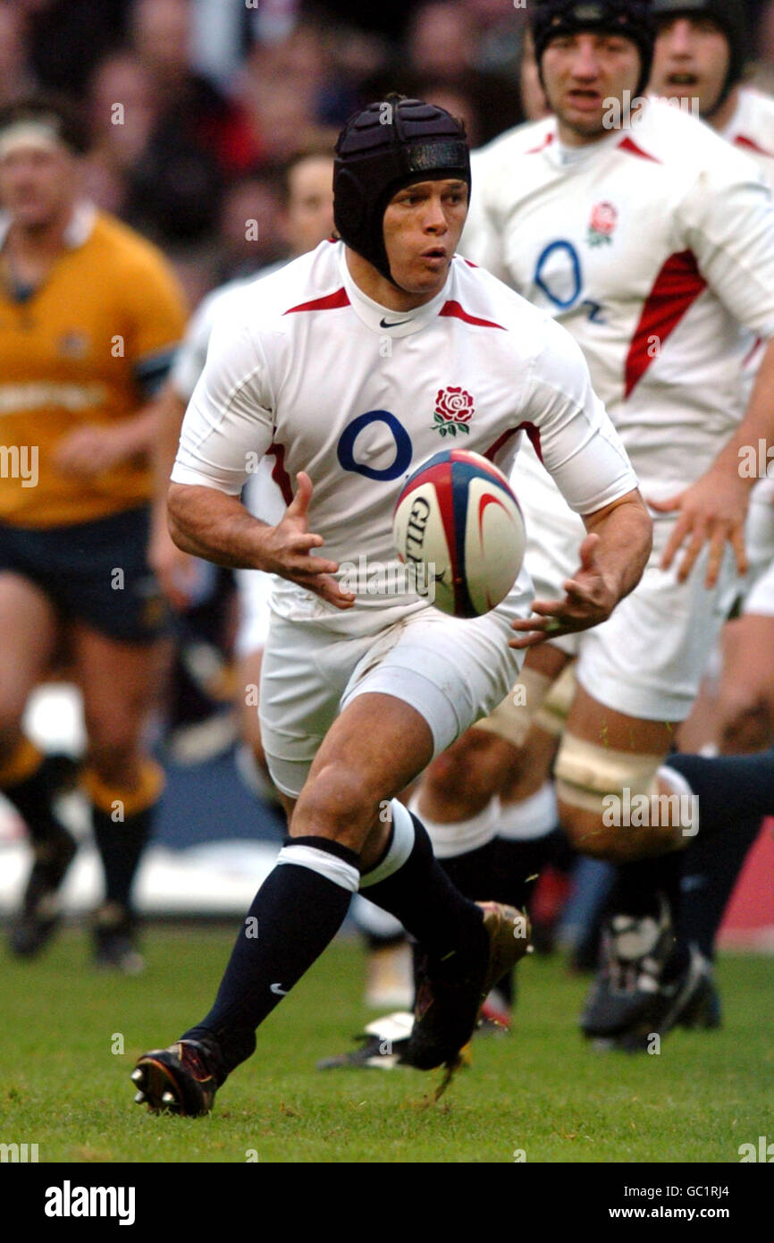 Rugby Union - Investec Challenge - England v Australia. Henry Paul, England Stock Photo