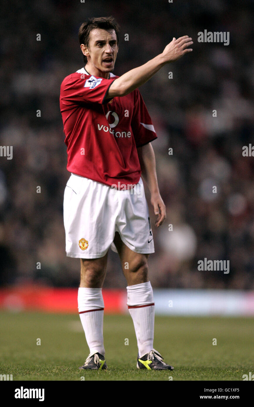 Manchester united gary neville hi-res stock photography and images