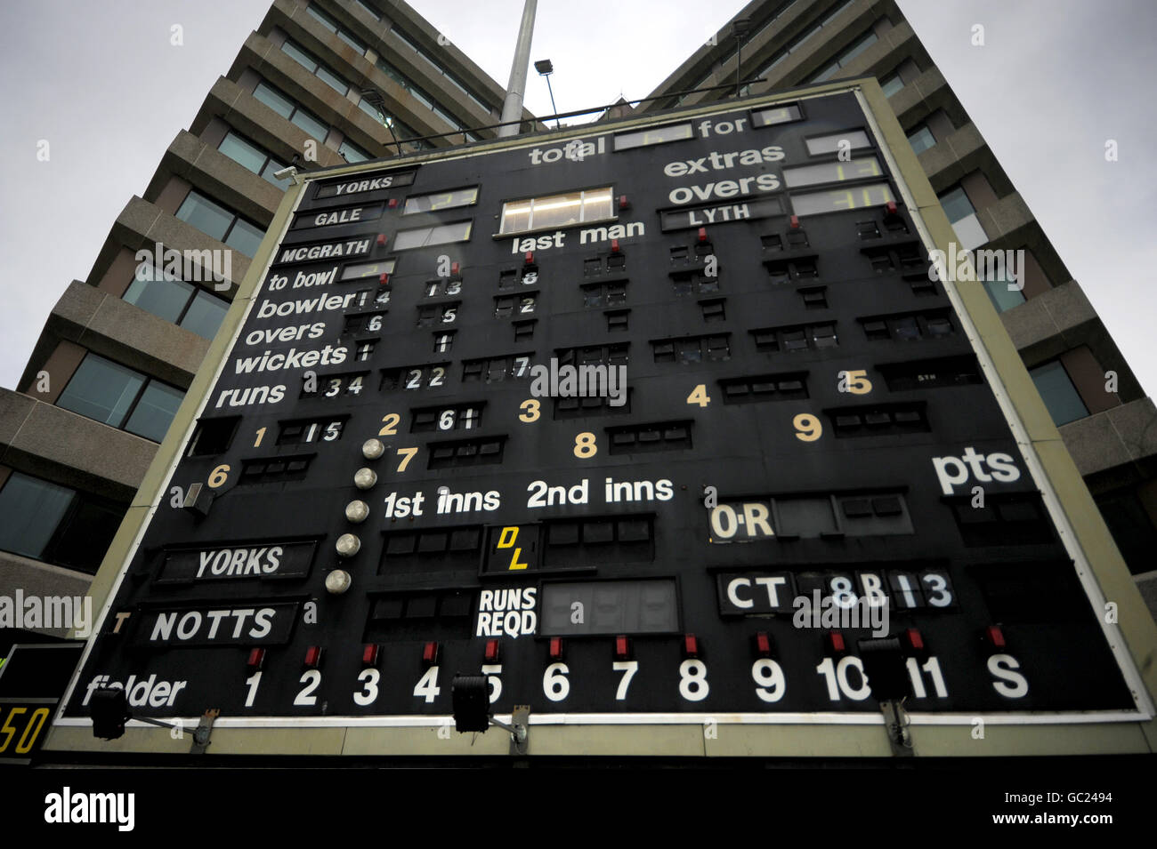 Cricket - NatWest Pro40 - Division One - Nottinghamshire Outlaws v Yorkshire Carnegie - Trent bridge Stock Photo