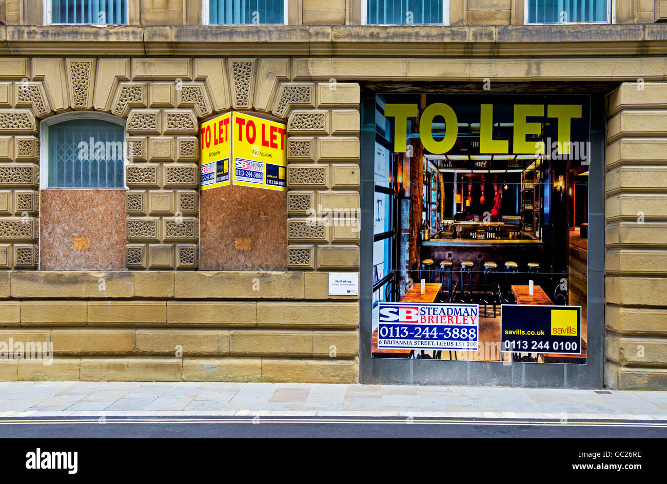 Industrial building to let in Little Germany, Bradford, West Yorkshire, England UK Stock Photo