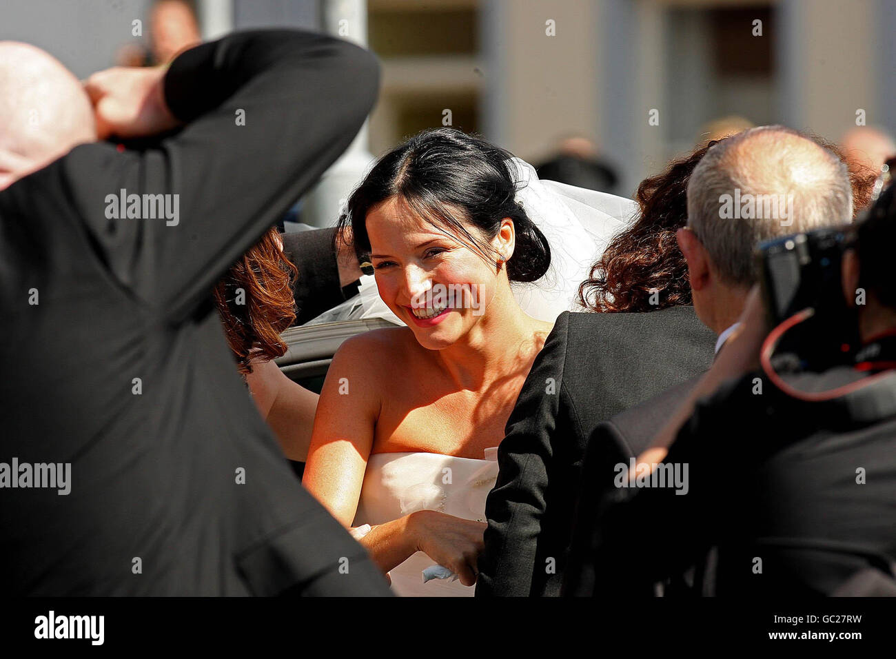 Andrea Corr Wedding Stock Photo 110688141 Alamy