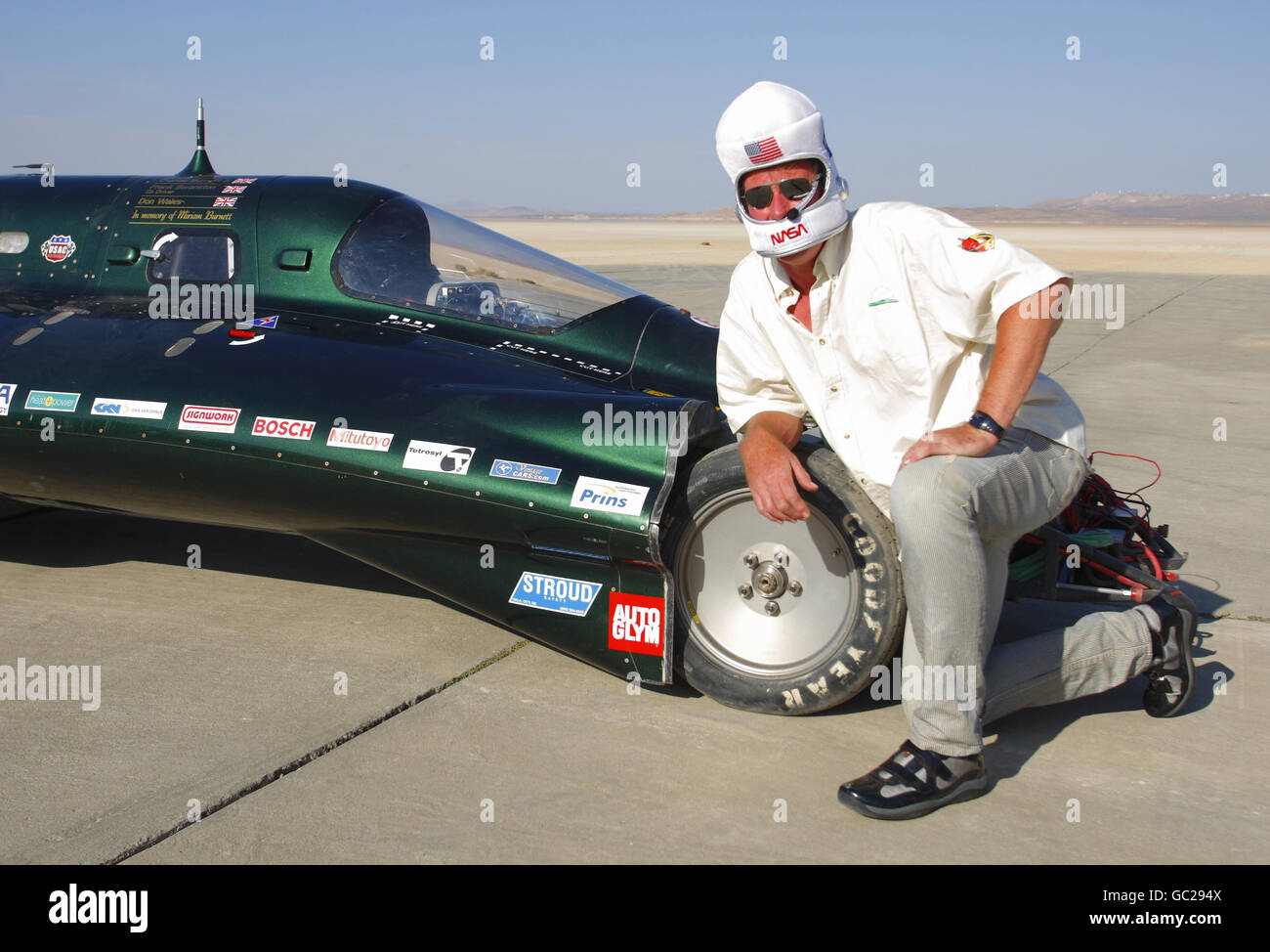 The financial backer and driver of The British Steam Car Challenge team, Charles III