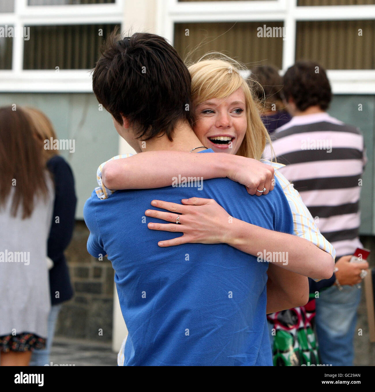 Ulster GCSE results Stock Photo Alamy