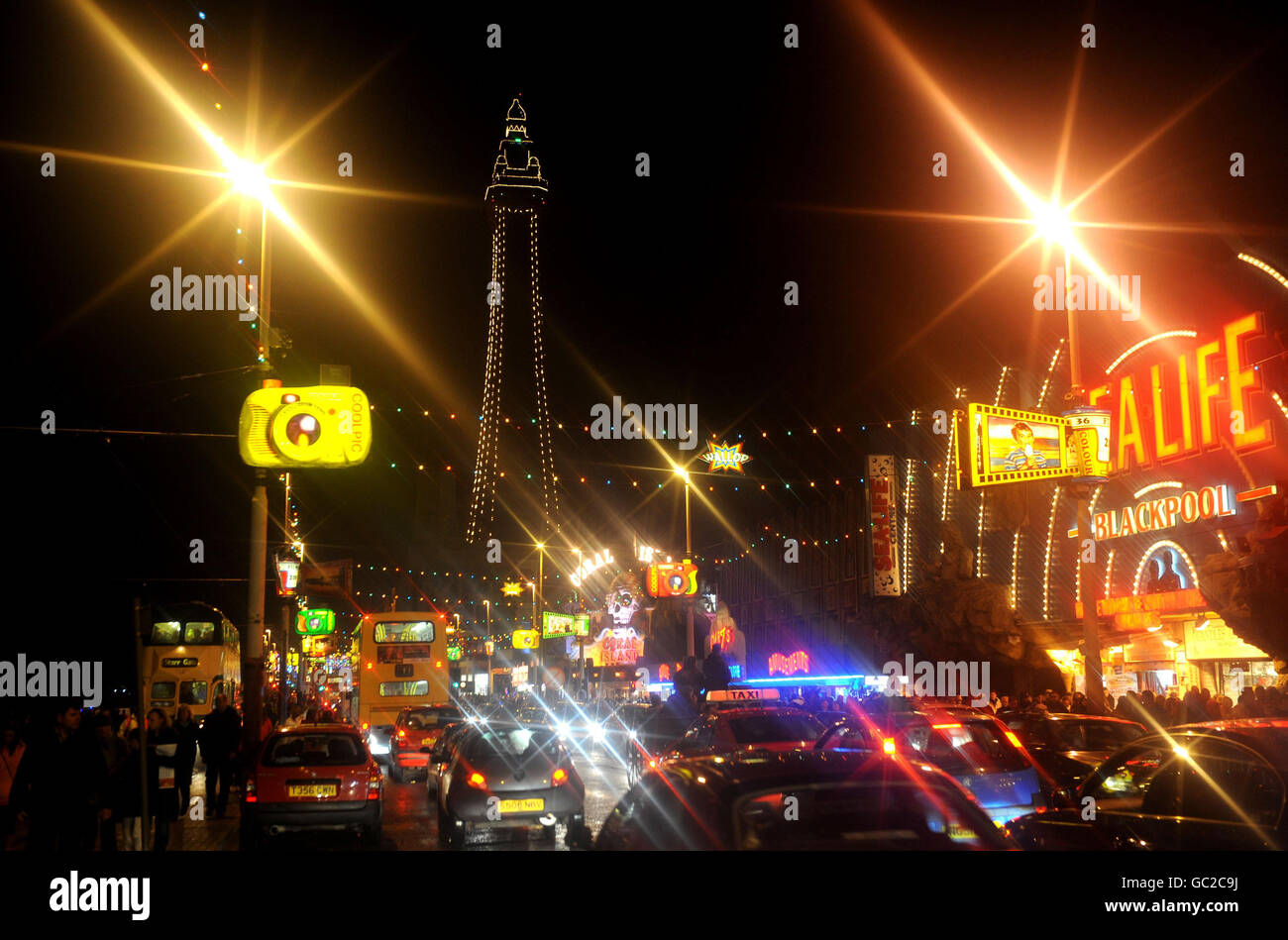 Blackpool Illuminations Stock Photo