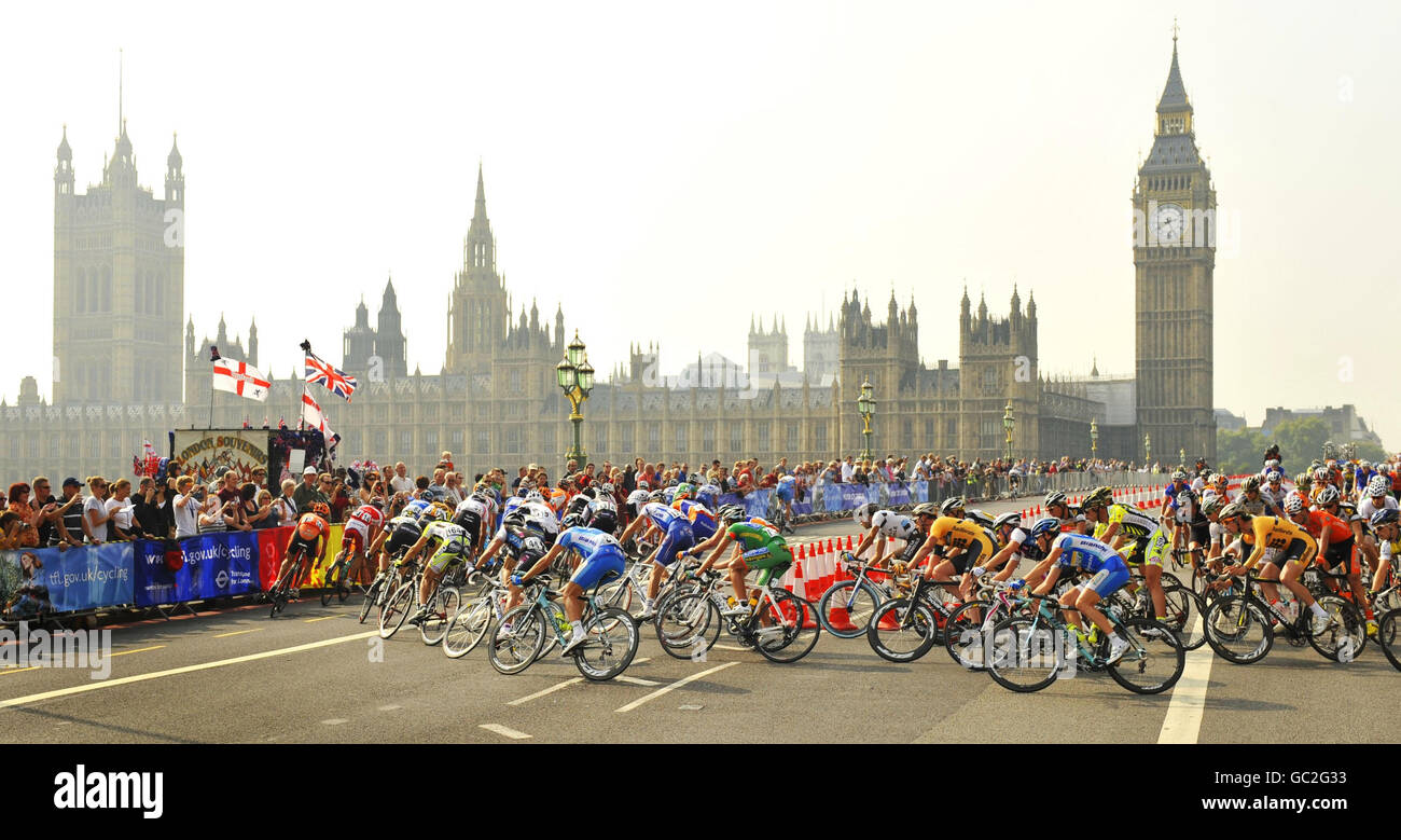 The Prostate Cancer Charity London bike ride Stock Photo