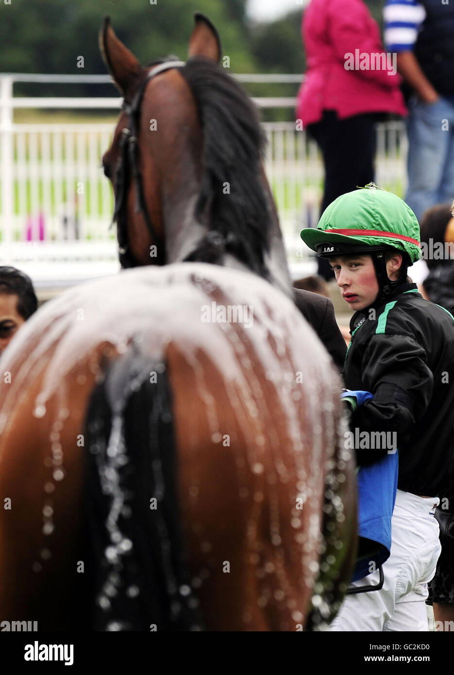 Jockey fire deaths Stock Photo Alamy