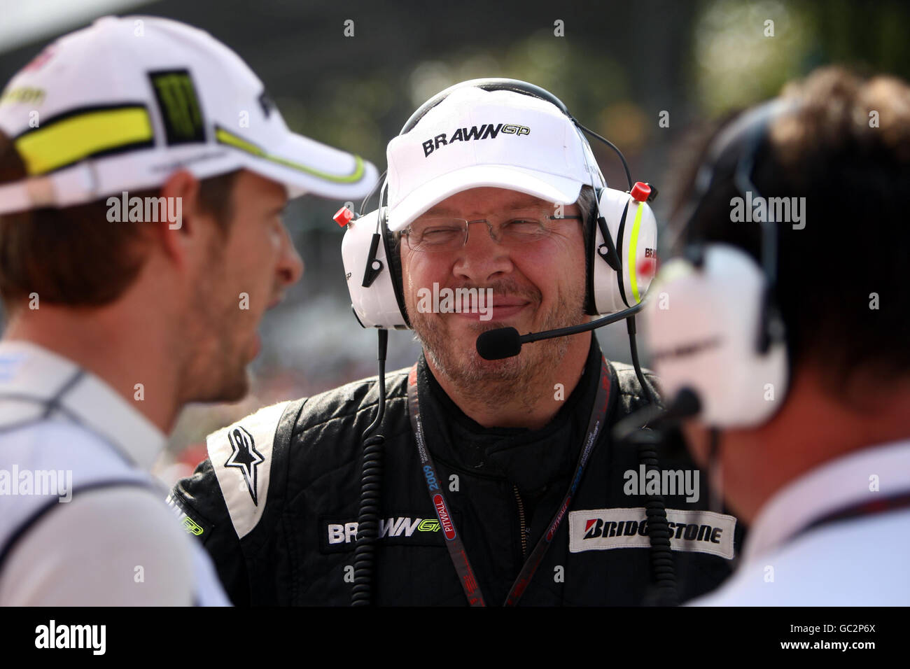 Brawn GP team principal Ross Brawn before the Italian Grand Prix at the  Monza Circuit, Italy Stock Photo - Alamy