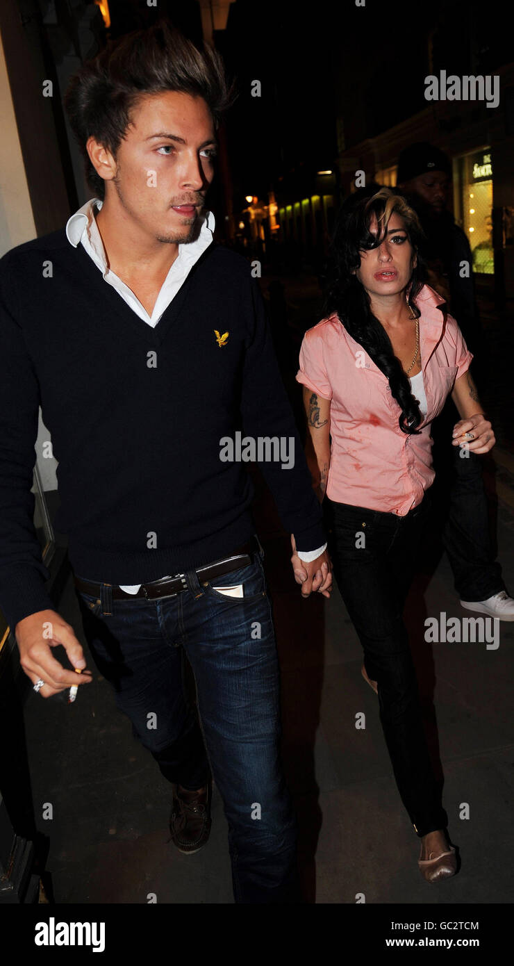 Amy winehouse and tyler james hires stock photography and images Alamy