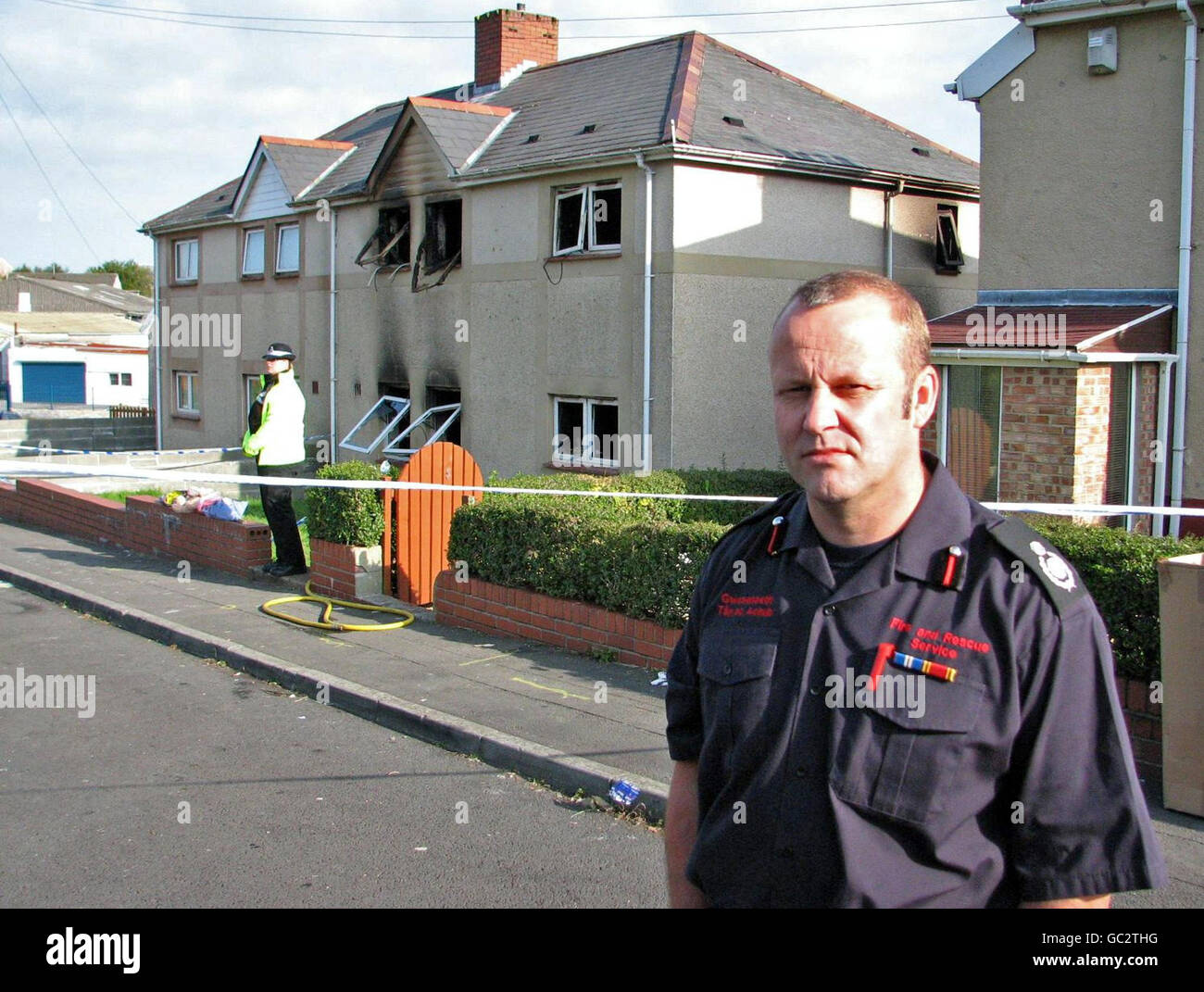 Wyn Edwards, Assistant Chief Fire Officer with Mid and West Wales Fire ...
