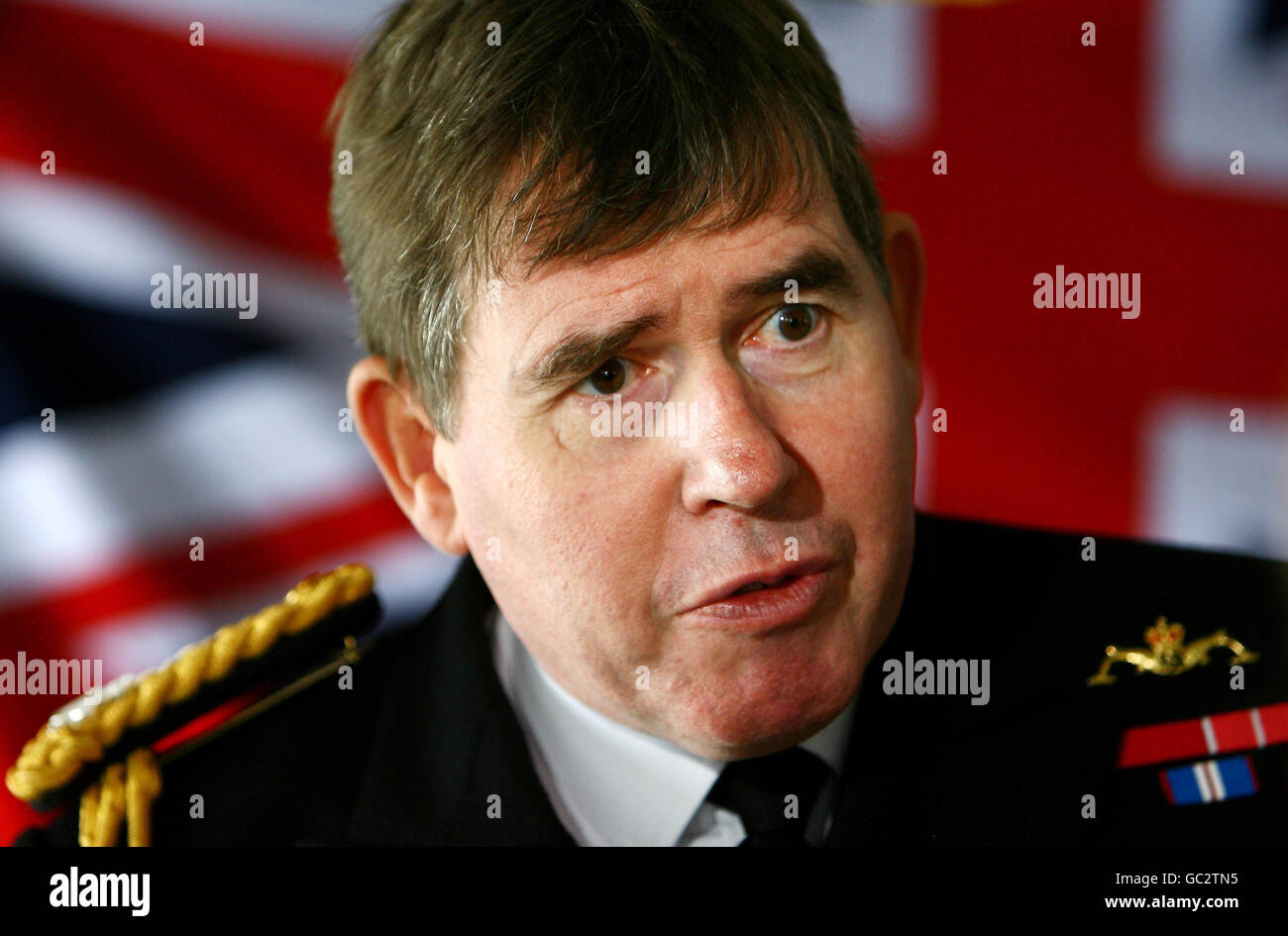 Speaking gesturing head shot press hires stock photography and images