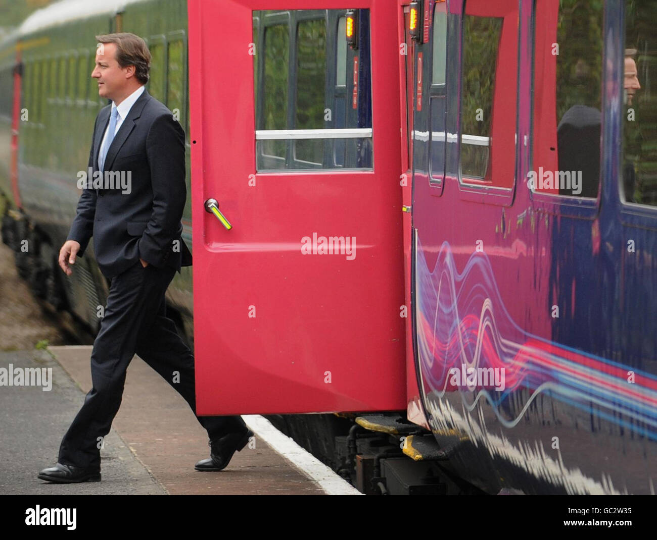 Somerset today where he visited the key sure start centre hires stock