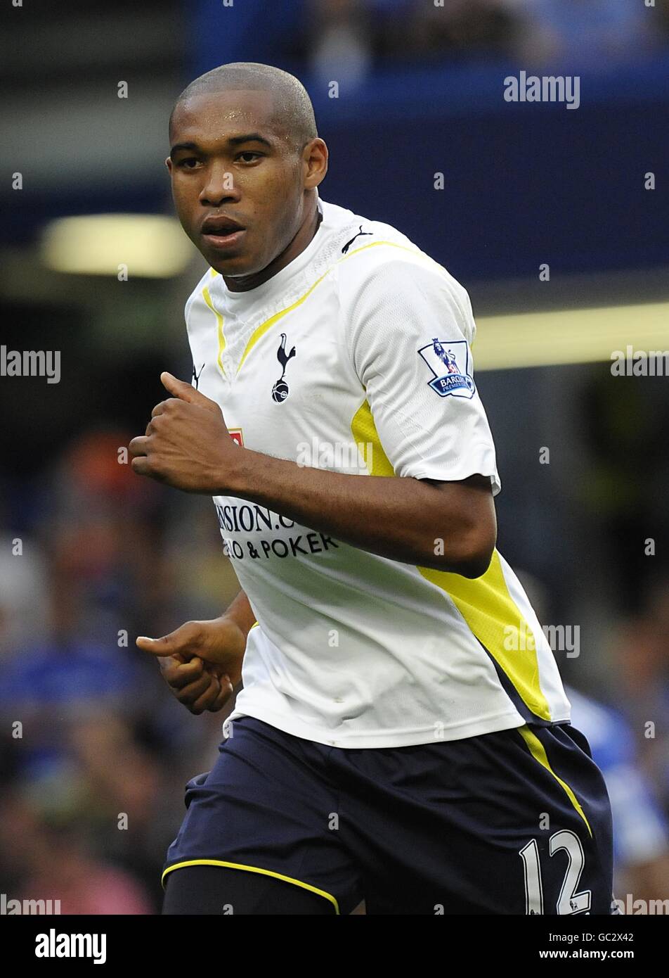 Soccer - Barclays Premier League - Chelsea v Tottenham Hotspur - Stamford Bridge. Wilson Palacios, Tottenham Hotspur Stock Photo
