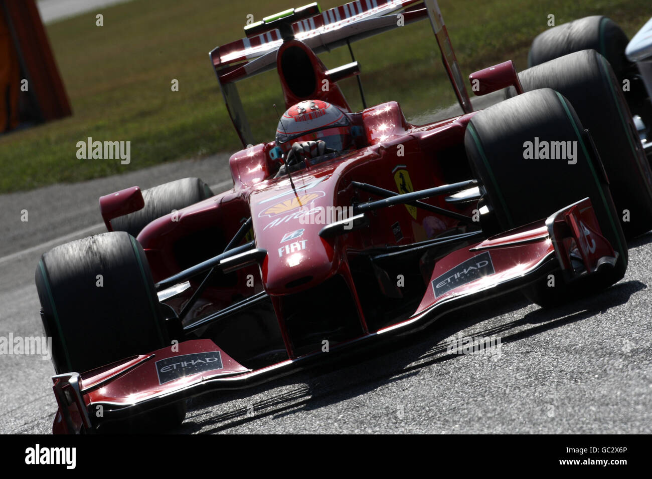 Formula One Motor Racing - Italian Grand Prix - Monza. Kimi Raikkonen, Ferrari Stock Photo
