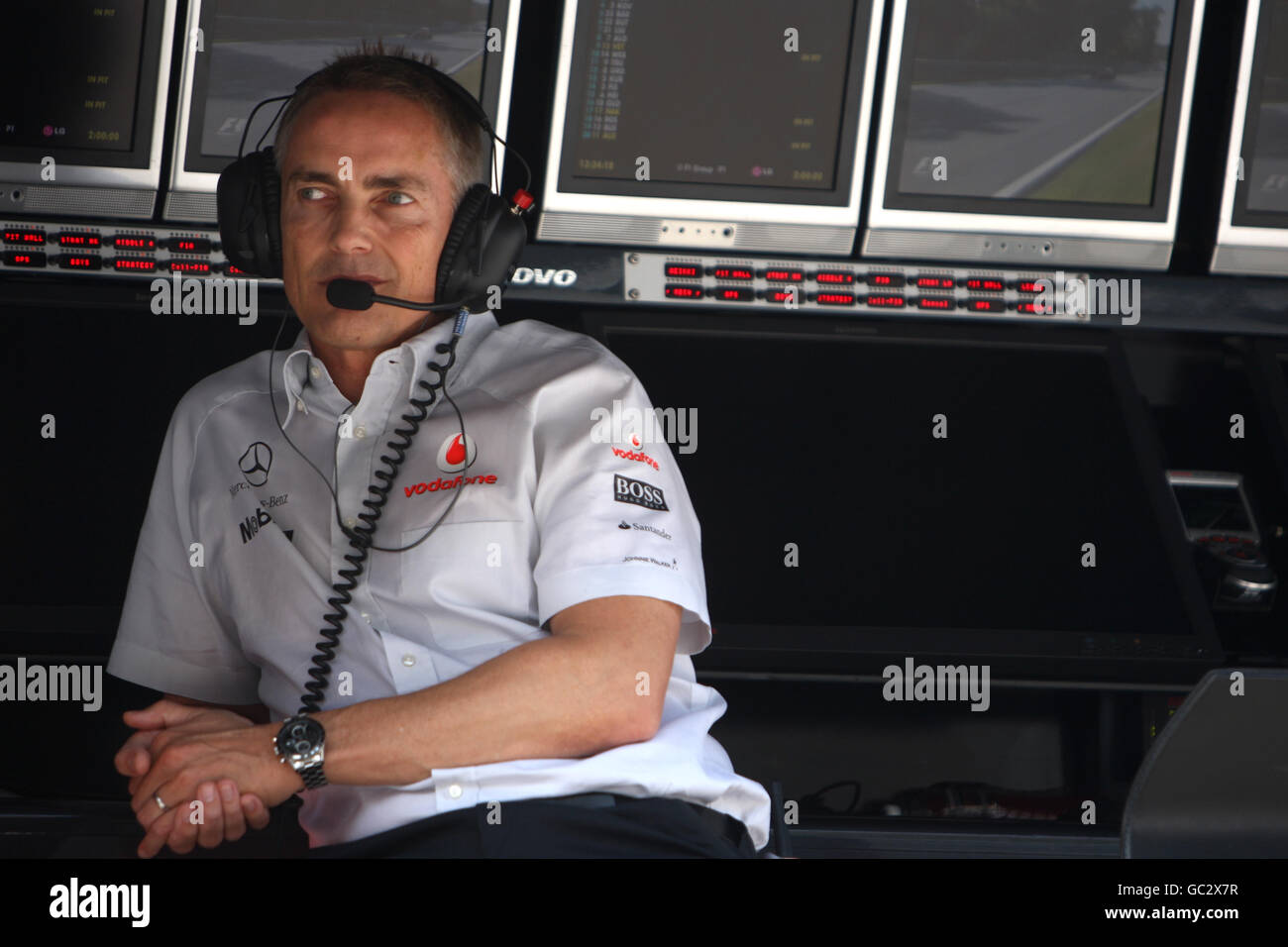 Formula One Motor Racing - Italian Grand Prix - Monza. McLaren Mercedes Team Principal Martin Whitmarsh Stock Photo