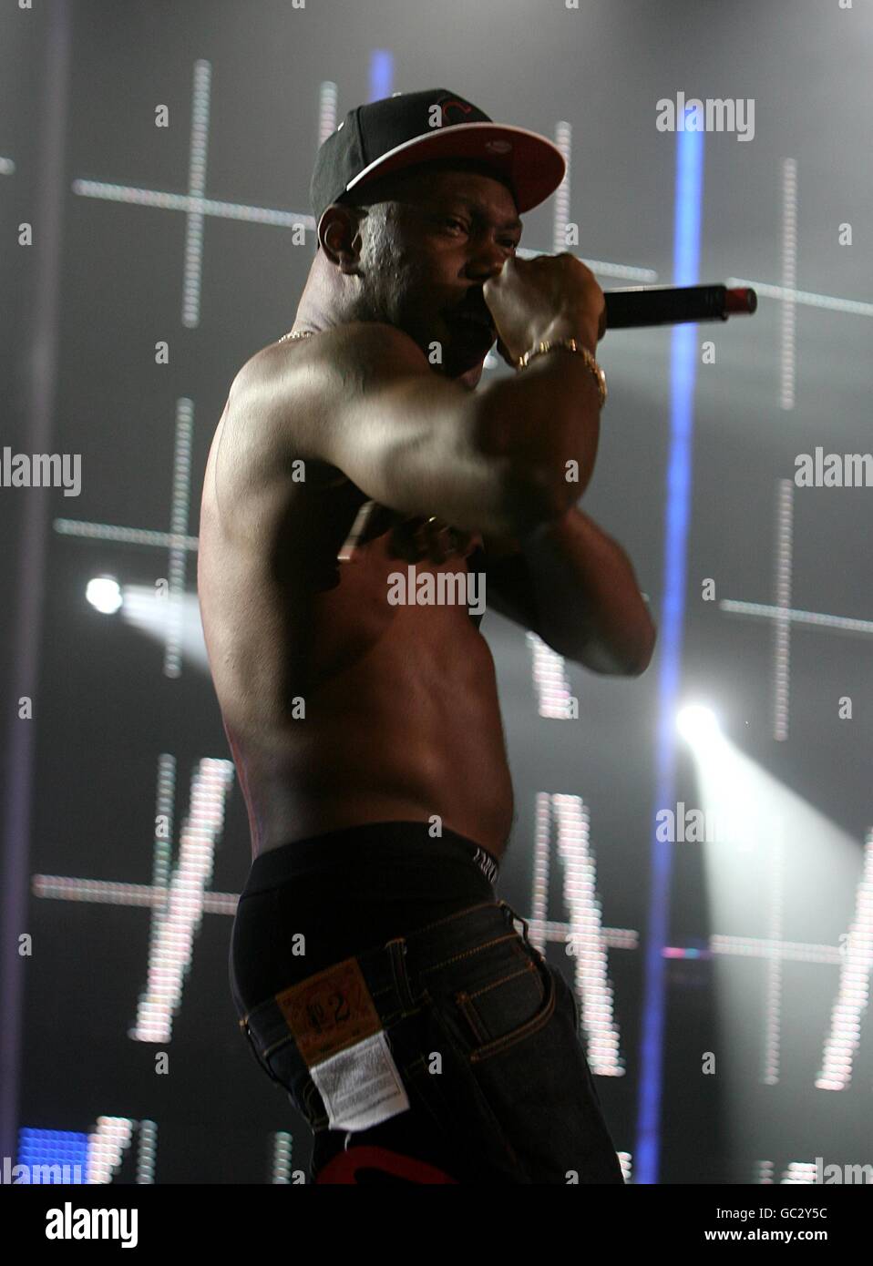 Dizzee Rascal performing at the 250th Anniversary of Guinness Concert ...