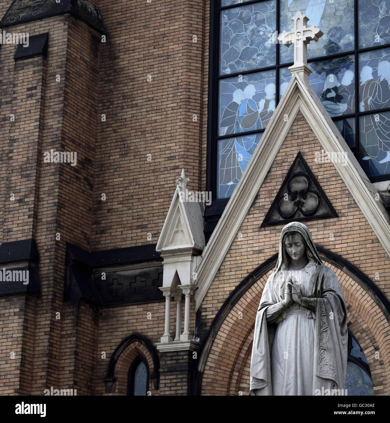 St Mary Of The Mount >> Statue Of Mary With St Mary Of The Mount In The Backdrop Stock St Mary Of The Mount >> Statue Of Mary With St Mary Of The Mount In The Backdrop Stock