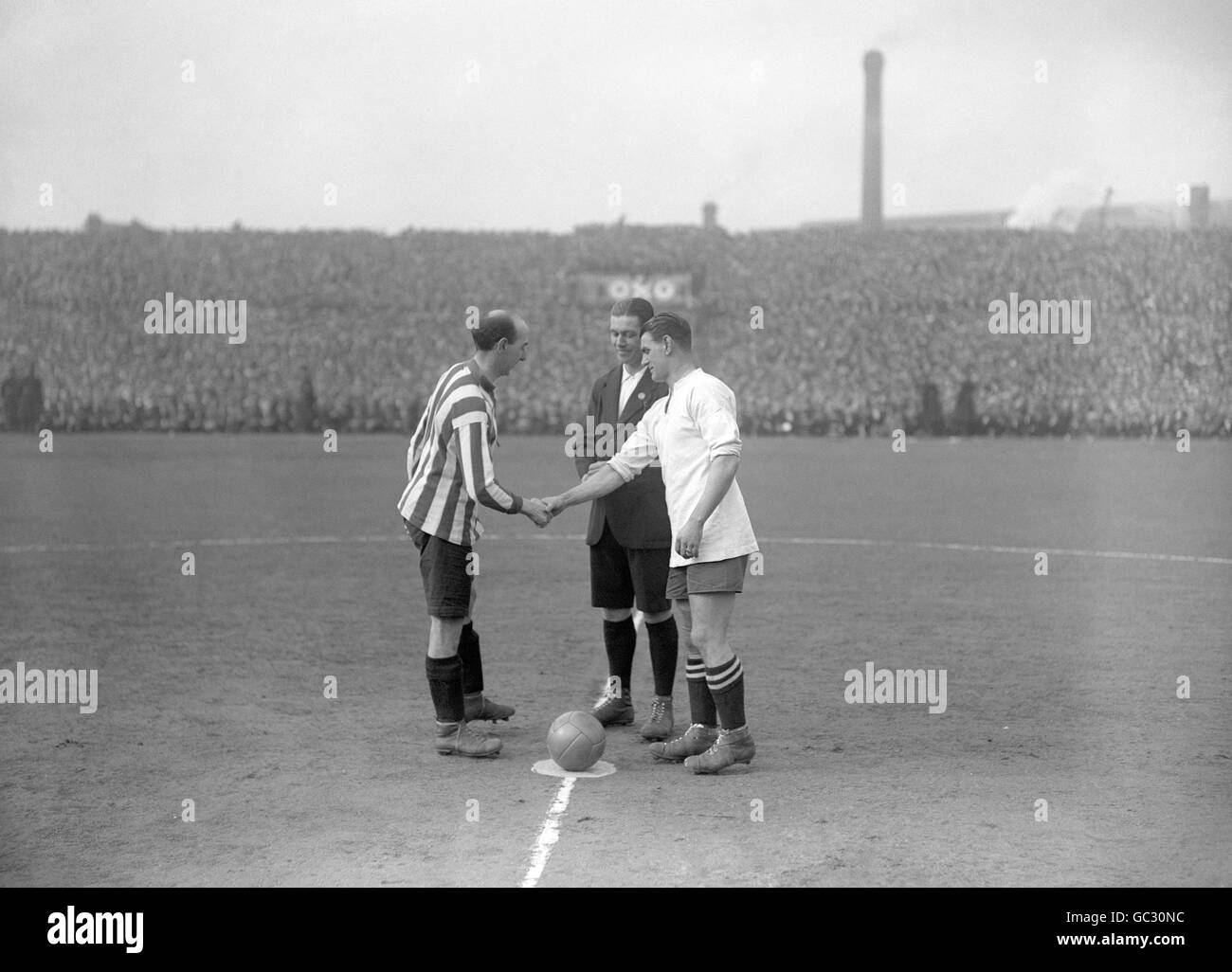 Soccer - FA Cup - Semi-Final - Bolton Wanderers v Sheffield United - Old Trafford - 1923 Stock Photo
