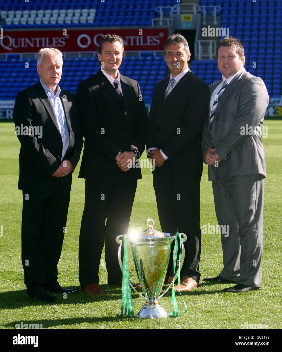 Rugby Union - Heineken Cup Launch - Madejski Stadium Stock Photo