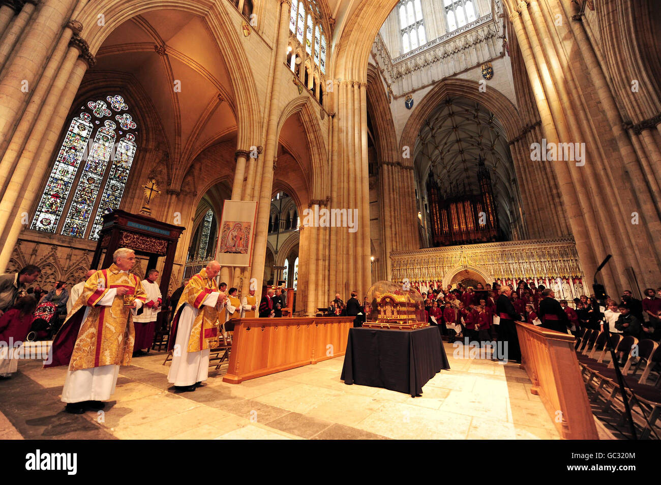 St Therese of Lisieux relics on tour Stock Photo - Alamy