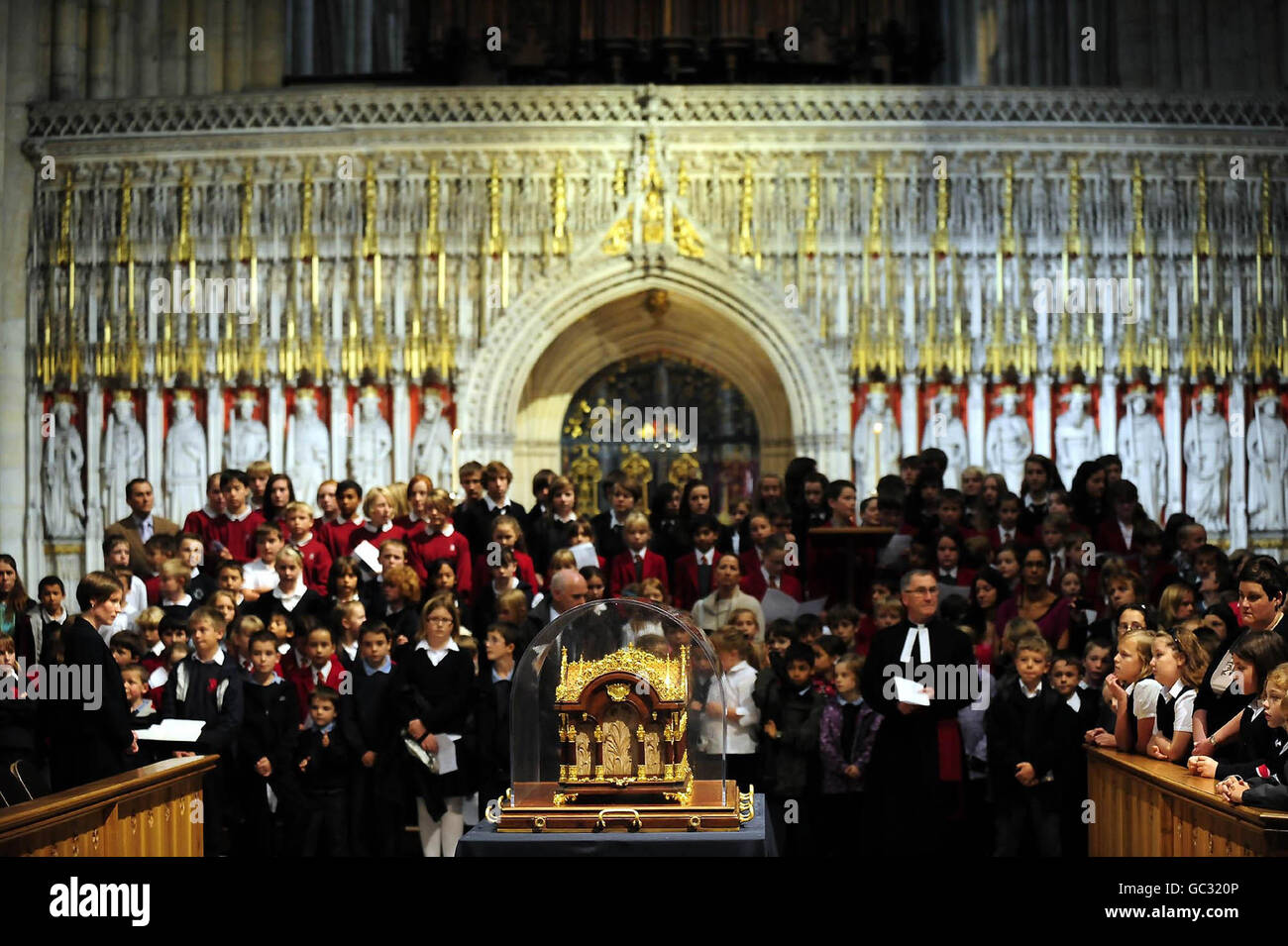 St Therese of Lisieux relics on tour Stock Photo - Alamy
